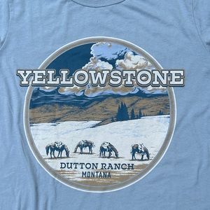 Yellow Stone Tshirt  Size L tee